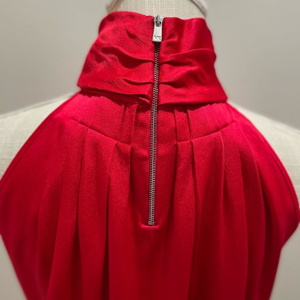 Michael Kors made in Italy sleeveless red top.  Stunningly beautiful - Picture 8 of 13